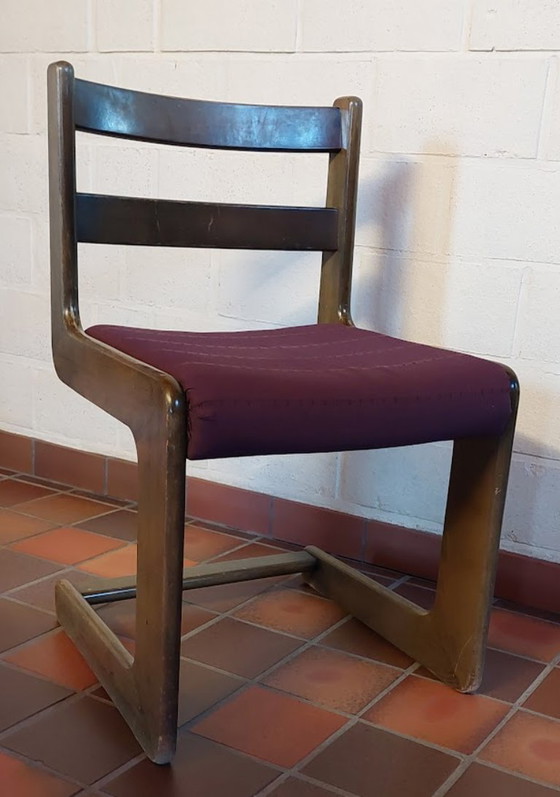 Image 1 of Complete Dining Room Set with Buffet Cabinet, Bar Cabinet, Extendable Table, and Set of Chairs Casala Cantilever