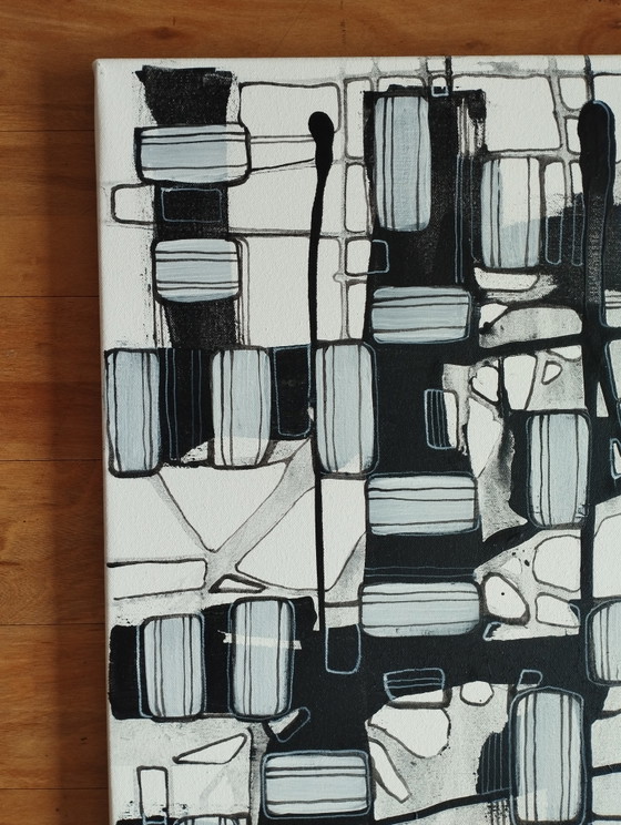 Natia Antadze Abstract Composition XXL – Paintings & Drawings, Canvas (photo 9 of 15)