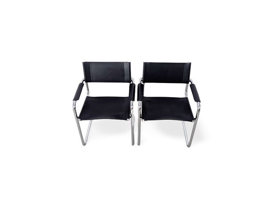 Image 1 of Set van 2 B34 cantileverstoelen Mart Stam Marcel Breuer MG5