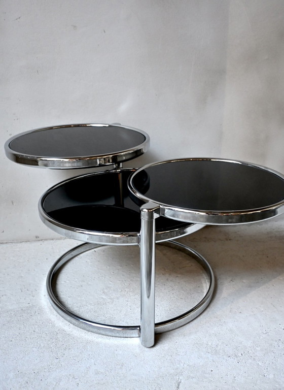 Tavolino d'appoggio vintage Leitmotiv Design, Tavolino da caffè (Anni '70/'80) – Tavolini da caffè, Metal (photo 10 of 12)