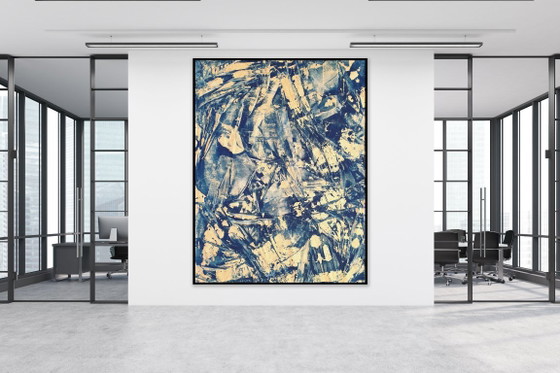 Jürgen Angeler - Golden Vibrating Bell – Paintings & Drawings, Canvas (photo 7 of 24)