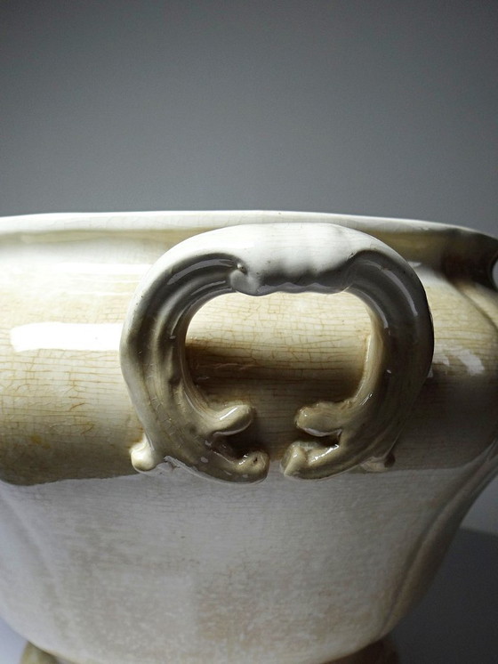 Image 1 of Gran sopera antigua Villeroy & Boch, 1890-1910, con una hermosa pátina por el uso.