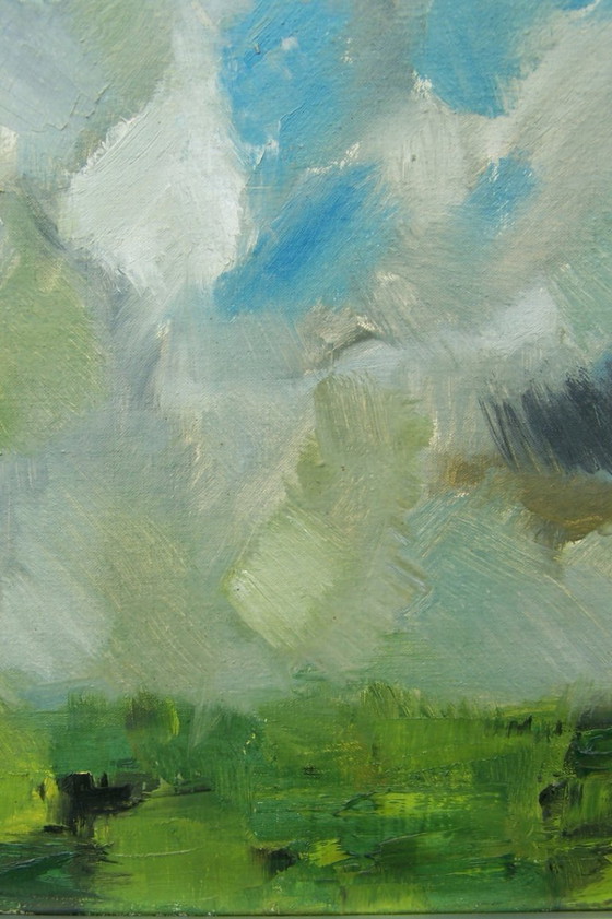 Image 1 of Paisaje abstracto de Dolf Breetvelt (1892-1975)