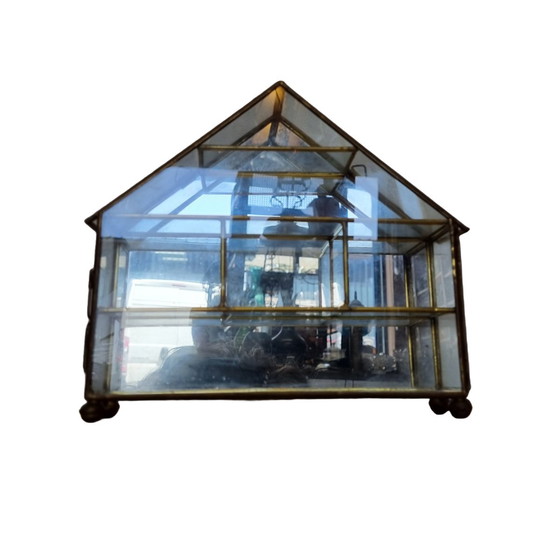 Image 1 of Hollywood regency Vitrine Wandschrank