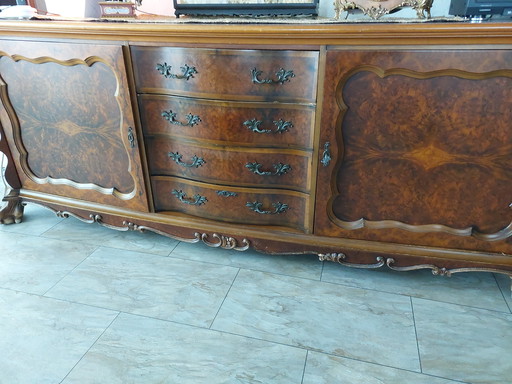Walnut Chippendale Sideboard