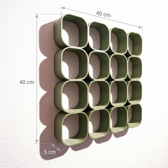 Verde Oliva | Pannello murale 3D | Grande Pacchetto | Decorazioni murali | Wall Art – Space Age Panels (photo 12 of 13)