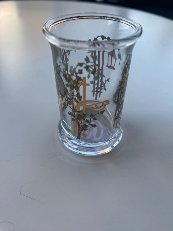 Image 1 of 5 stuks borrel glaasjes Holmegaard