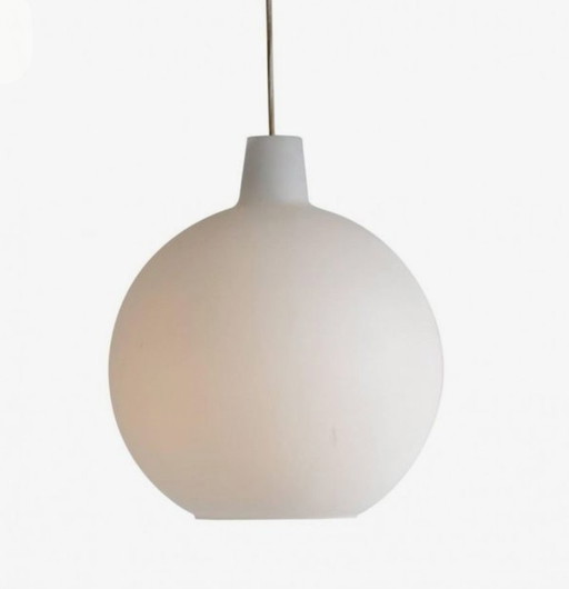 2 lampade a sospensione vintage Louis Poulsen Satellite Ø35cm