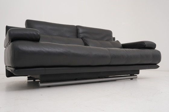 Image 1 of Rolf Benz 6500 Tweezitsbank van leer