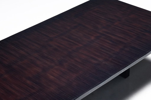 Rectangular Bamboo Coffee Table by Axel Vervoordt, Belgium, 1980s