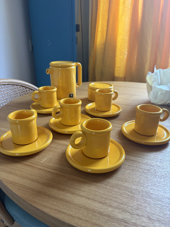 Image 1 of Servizio da caffè anni '70 Pino Spagnolo & Sicart Italia