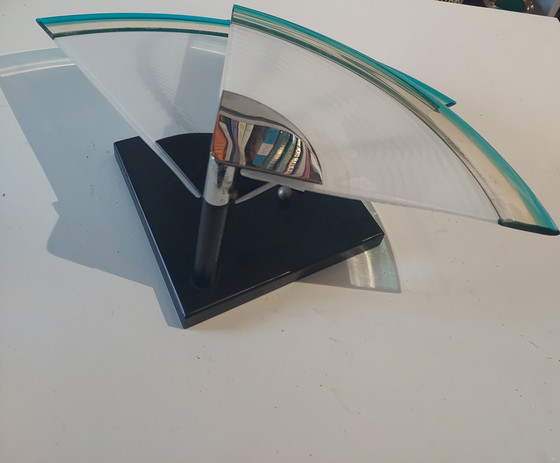 Image 1 of Murano wandlamp uit het midden van de 20e eeuw van Leucos