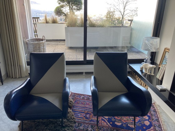 Image 1 of Paar Sessel Lady Style Marco Zanuso 60' Jahre