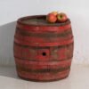 Antique wooden barrel with iron straps – Central Europe, circa 1920 – Decorative Objects, Rustic (photo 9 of 40)