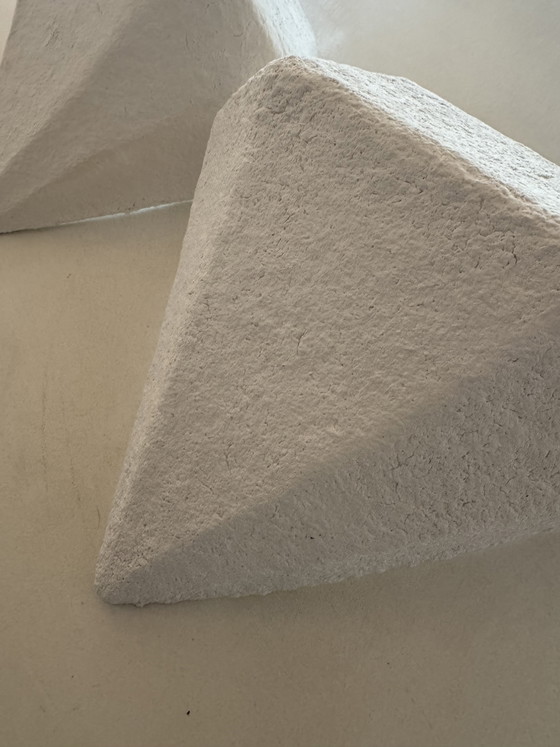 Vintage Habitat Diamond Shape Papier-Mâché Wall Sconces – Wall lights, Paper (photo 2 of 15)