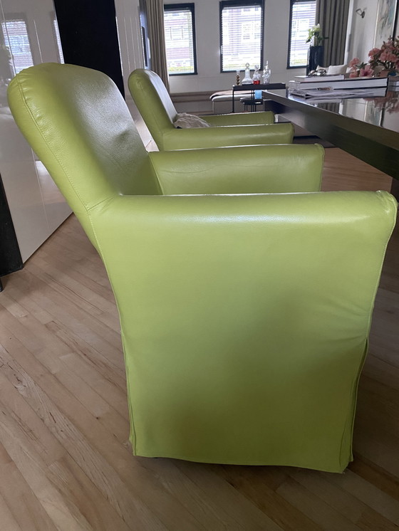 Image 1 of 4 Gelderland Eet kamer stoelen kiwi verde 