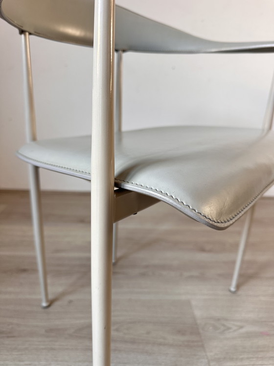 Image 1 of 4x Fasem P40 design eetkamerstoelen 