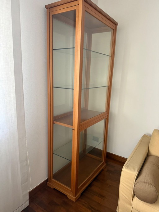 Vitrina Halifax de Tisettanta en madera y cristal