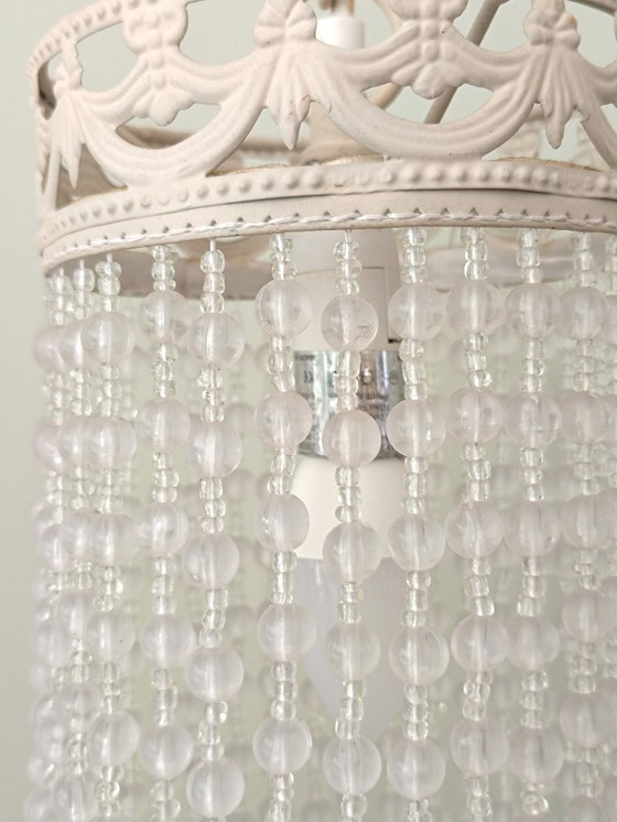 Image 1 of Kronleuchter mit Kristalltropfen