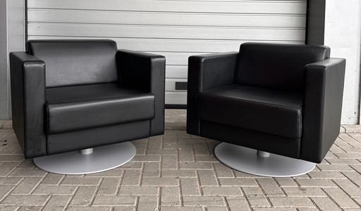 2x sillones de diseño Poltrona Frau