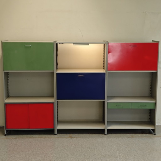 Vintage Gispen 5600 Modulare Wandschrank A.R. Cordemeyer