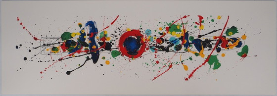 Sam FRANCIS: Armonia di colori, omaggio all'orologio, litografia originale firmata – Litografie e stampe (photo 3 of 8)