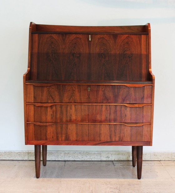 Image 1 of Mahogany desk, Norway, 60's.