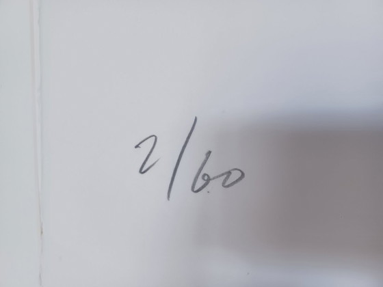 Image 1 of Jan Cremer: ‘Umbría’ - serigrafía enmarcada de gran formato