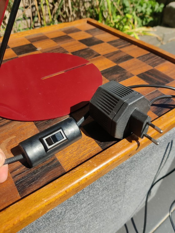 Image 1 of Dutch Design - Model B1412 - Halogen - Bordeaux - 80's