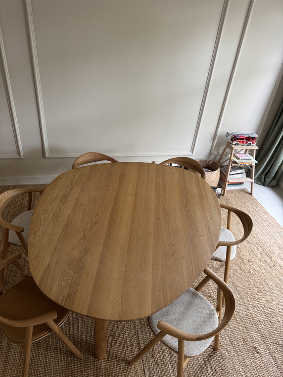 Image 1 of Latch dining table oiled oak Bolia