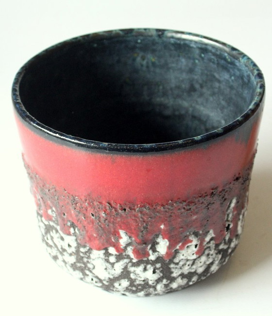 Image 1 of Maceta/jardinera de cerámica Fat Lava excepcional