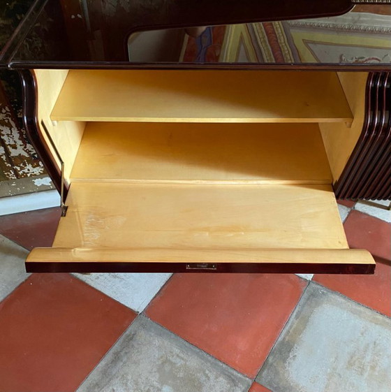 Image 1 of 1x Art Deco Style Vintage Sideboard by Osvaldo Borsani, 1950s