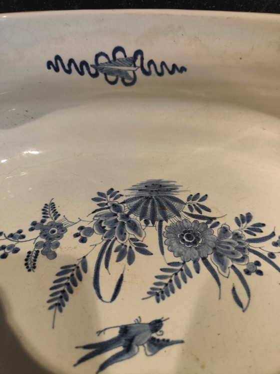 Image 1 of Jardinera antigua Boch Freses 1890-1920 Keramis Boch