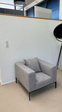Walter Knoll Jaan Living 3-Sitzer + 1-Sitzer + Hocker in einwandfreiem Zustand
