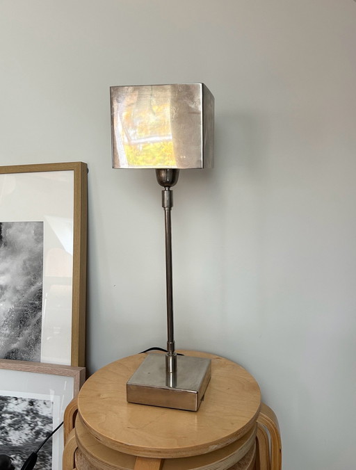 Original Jazz Table lamp Gunther Lambert Stainless Steel Chrome Steel Metal