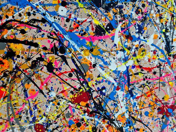 Image 1 of Jovan Srijemac (1962) - Imaginez-la parmi les couleurs