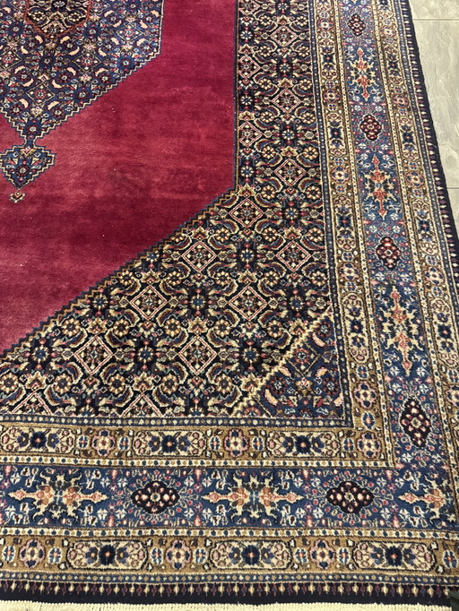 Persian carpet hand-knotted wool