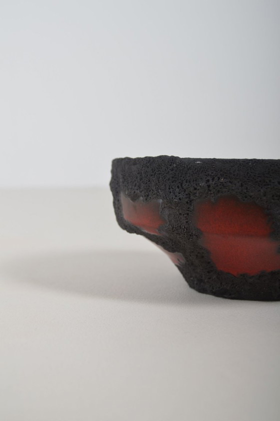 Image 1 of Cuenco de lava grueso de Marei Keramik, Alemania Occidental, década de 1970