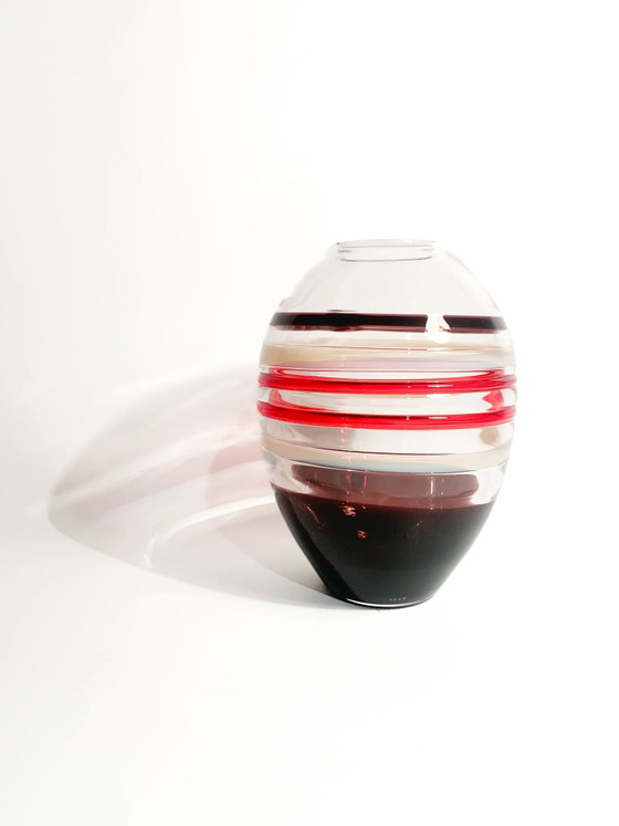 Vaso in vetro di Murano Carlo Moretti, Modello Reina, 2008 – Moretti (Carlo), Vasi, Design (photo 3 of 14)