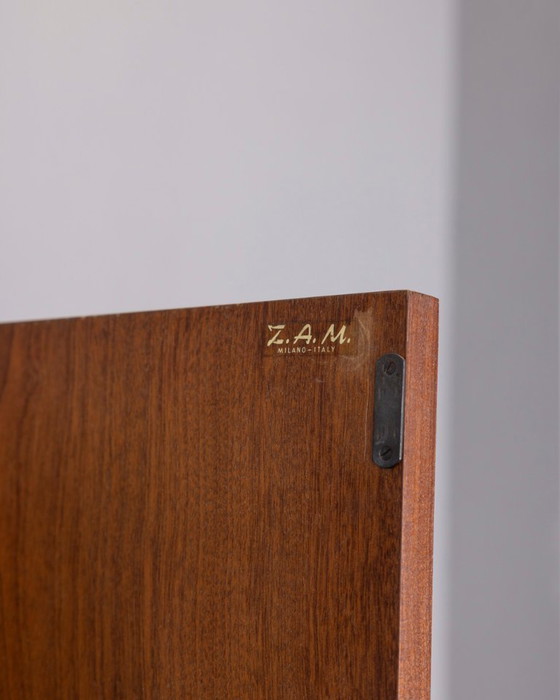 Image 1 of Armoire en bois vintage des années 1960, conçue par ZAM Milano, Italie.