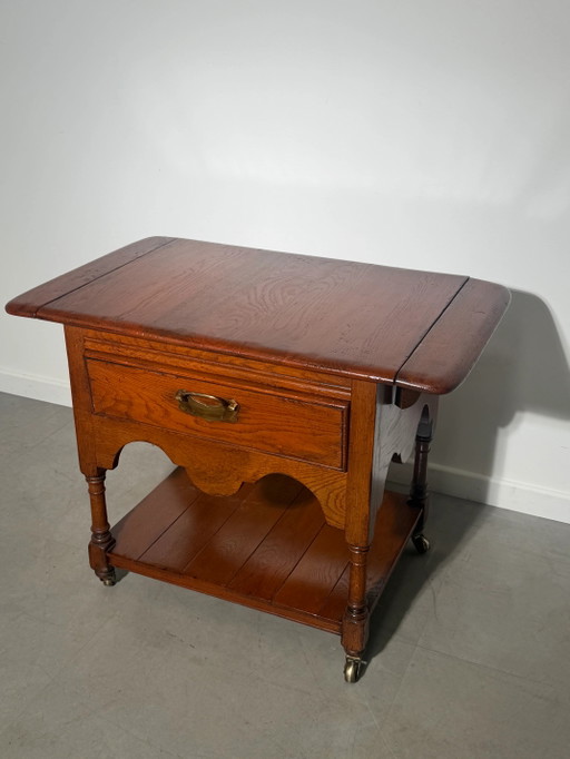 Klaptafel met lade
