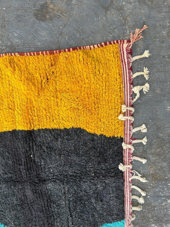 Kleurrijk Handgemaakt Berber Vloerkleed 150/250cm – Vloerkleden en tapijten, Wool (photo 4 of 10)