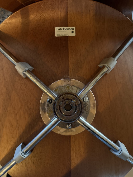 Image 1 of Original Fritz Hansen Series 7 chairs (Arne Jacobsen). Stackable. Labels included. Only available as a set of 6.