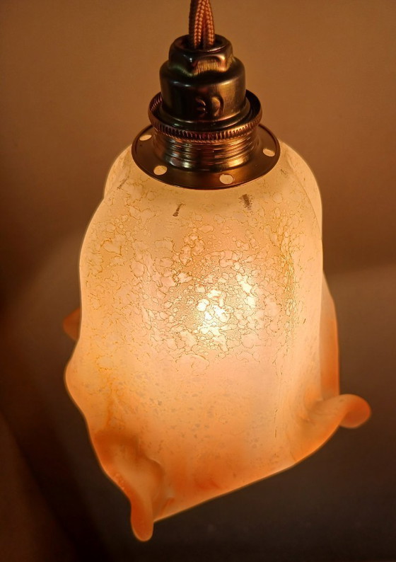 Image 1 of Set di 2 lampade a sospensione vintage in stile Murano - Mid Century - Italia