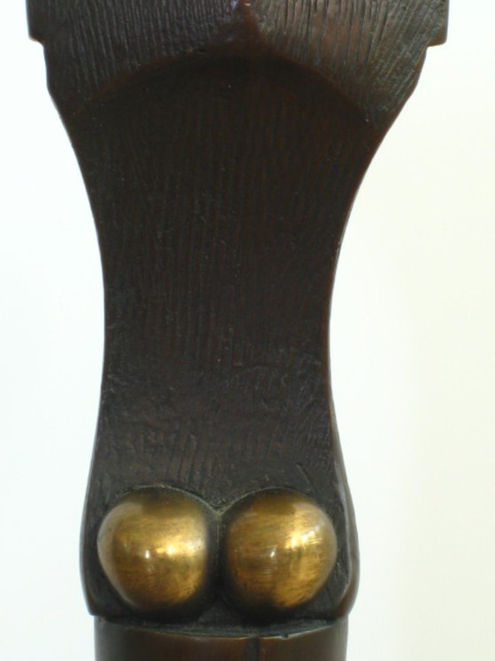 Paul Wunderlich (1927-2010). Stele Des Hermes. – Kunst, Bronze, Metal (photo 2 of 9)
