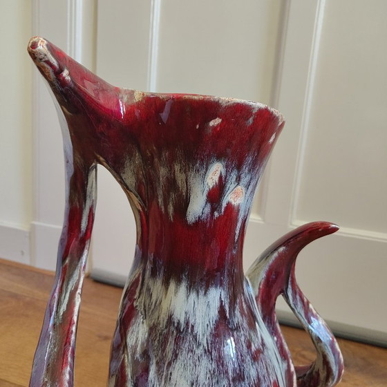 Image 1 of Very special and large sixties vase (Vallauris?)