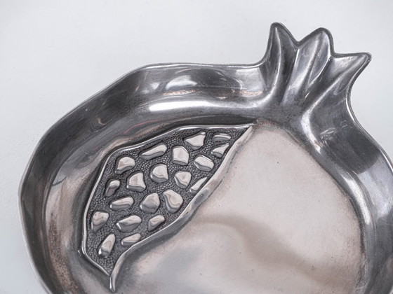 Image 1 of Plateau en métal, design italien, années 1960, fabriqué par Silea