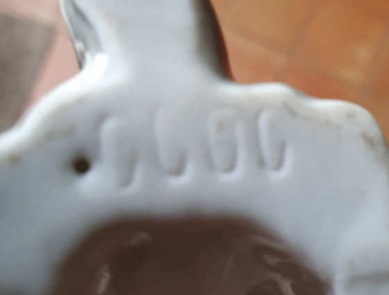 Pfeffer Gotha Skulptur – Deutscher Schäferhund (ca. 1920-1940) – Dekorative Objekte, Porcelain (photo 12 of 13)