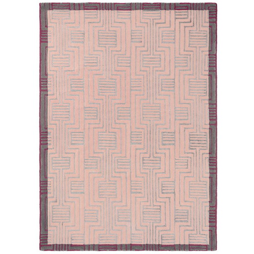 Brink und Campman Ted Baler Teppich Kinmo Pink