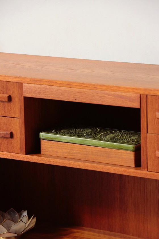 Image 1 of Scrivania da ufficio in teak Royal Board - Svezia - anni '60